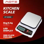 Household Mini Digital Kitchen Scale, High Precision Electronic Weighing Gram Scale for Food Baking Pocket Use