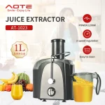 1200W High Power Juicer Large Caliber Electric Fruit Vegetable Machine Pulp Juice Separation Extractor