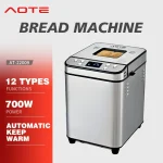 Household Fully Automatic Bread Maker Multifunctional Dough Kneader with Fermentation Function for Home Baking